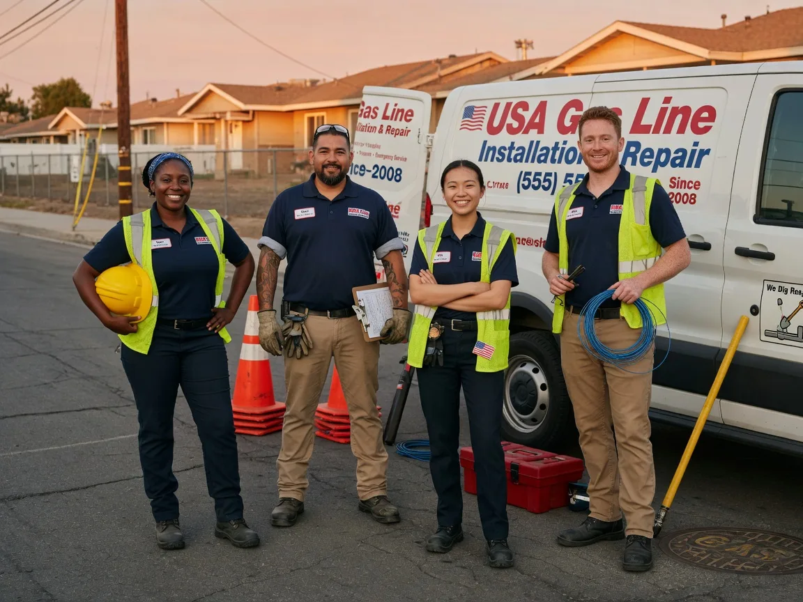 Gas Line Installation company in Coinjock, NC